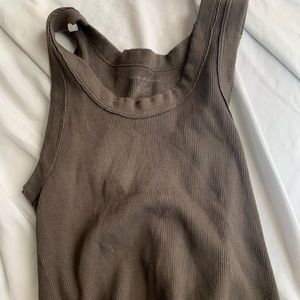 Brown Brandy Melville Tank top